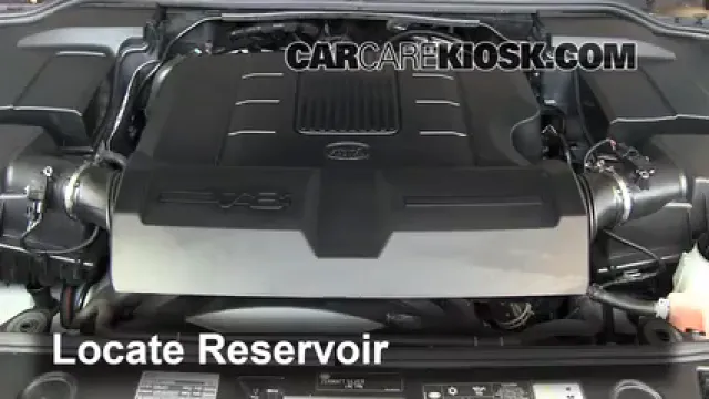 2011 Land Rover LR4 HSE 5.0L V8 Liquide essuie-glace Ajouter du liquide
